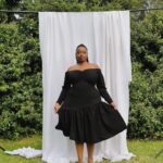 Black Offshoulder Bodycon