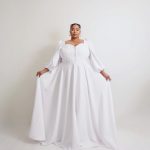 White Zipper Maxi