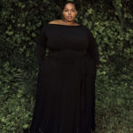 Black Stretch Maxi Dress