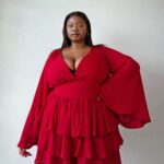 Red 3 Step Short Dress