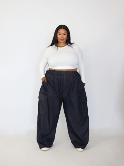 Baggy Blue Denim Pants