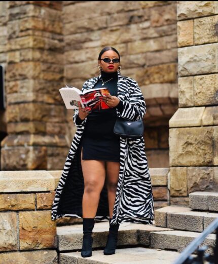 Black & White Coat