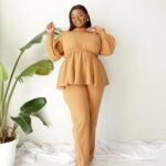 Caramel  2 Piece Set