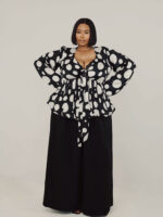 Black Wide Pants