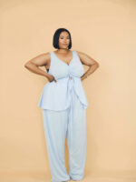 Baby Blue Pants & Top Set