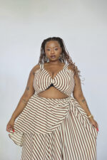 Stripped Maxi Skirt & Top - Image 2