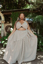 Stripped Maxi Skirt & Top - Image 3